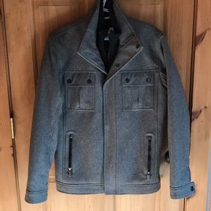 Wool, Michael by Michael Kors short trench coat